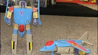 Transformers generation 1 lightformers deftwing complete transformation process video G2 G1.5