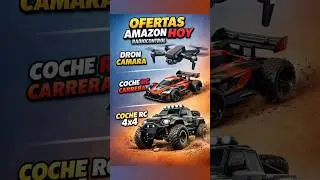 Ofertas Amazon HOY Radiocontrol (17/1/26): Dron con C&aacute;mara + Coche RC Carrera + Coche RC 4x4