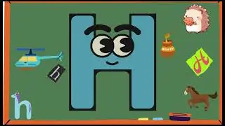 Letter H Song | Letter Recognition + Phonics with  ABCD Phonics Song | Kids Songs + Nursery Rhymes