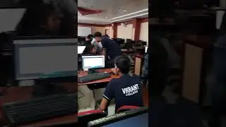 Vikarant Group of Institutions College  computer lab | College life Vlogs#vikrant #College #lab #cs