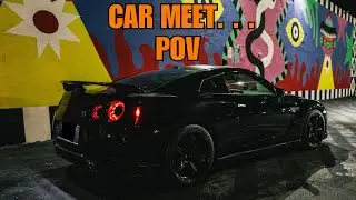 MIAMI CAR MEET - POV NISSAN  GTR