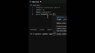 regular expression module part-6 
