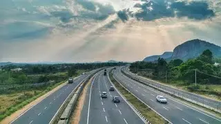 Bangalore-Mysore Expressway Timelapse #bus #ksrtc #tnstc #highway #timelapse #truck #driving #fun