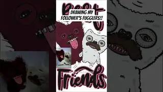 Drawing my follower's fugglers! #procreate #drawing #ipadart #fuggler #fugglers