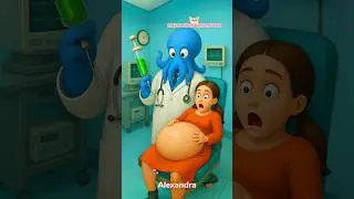 ❤Evolution hero: octopus doctor and pregnant woman in the operating room🥰 Alexandra ✅