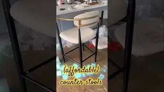 Affordable kitchen counter stools #aesthetic #arhausdupe #kitchenstool #counterstool #affordable