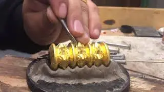 How to make tilhari ? traditional Nepali jewelry, 4K ultra HD video