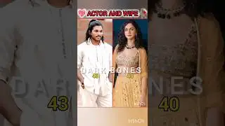 South Indian Actors Real Life Husband Wife and age ✨🔥 (Pt-9) #south #actor #shorts #wife #alluarjun