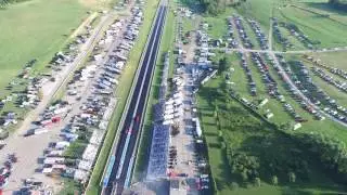keystone raceway park night of fire drone pov #2