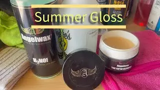 Angelwax Fifth Element Wax/ Summertime Gloss/ Car care/ Auto Detailing/ H2NO