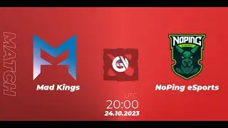 [ENG] Mad Kings vs NoPing Esports | EPL World Series: America Season 8 | 24 October 2023