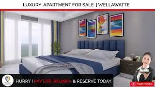 BMR3523: Apartment for Sale in Wellawatte, Colombo 06