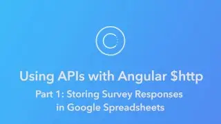 Ionic Creator Tutorials // Using APIs with Angular $http // Part 1
