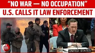 Mike Waltz Tells UN: No War on Venezuela | U.S. Calls Operation Law Enforcement, Not Occupation
