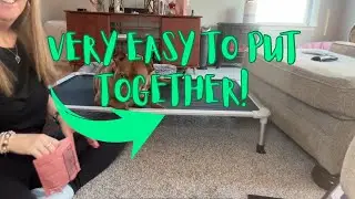 Veehoo Chew Proof Elevated Dog Bed  || Cooling Raised Pet Cot || Silver Aluminum Frame bed Review