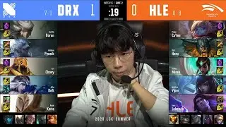 HLE vs DRX | W5D3 | Match 45 Game 2 | LCK Summer Split 2020 &ndash; S10 | Hanwha Life Esports vs DragonX