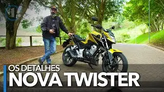 Nova Honda CB 300F Twister 2023, pre&ccedil;o, detalhes e como anda