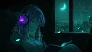 (NO ADS) Sleep Music with Piano and Rain Sounds for Deep, Calm Night Sleep and Relaxation