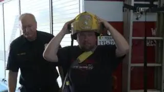 Family from Germany Visits Fire Department