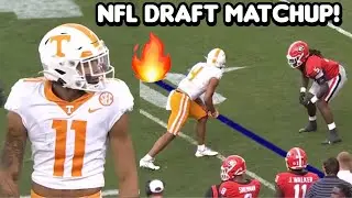 Kelee Ringo Vs Jalin Hyatt & Cedric Tillman 🔥 2023 NFL Draft (WR Vs CB) Kelee Ringo to the Eagles!