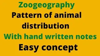 patterns of animal distribution..reason for animal distribution urdu/hindi#Msc#Bs#NCRT#neet #ppsc#