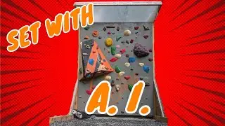 ROUTE SETTING WITH A.I. - CLIMBING WALL