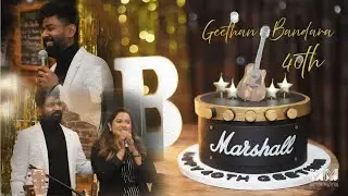 Geethan Bandara 40th Birthday