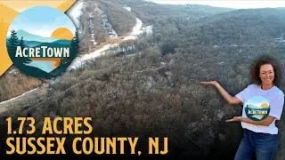 Owner Financed Land in New Jersey | Next to Ski Resorts | Private, Flat Ridgetop | Paved Rd | 1.7 ac
