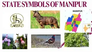 State symbols of Manipur || Manipur state symbols #manipur #manipurstatesymbols #statesymbols #india