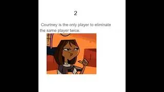 7 Total drama facts #totaldrama