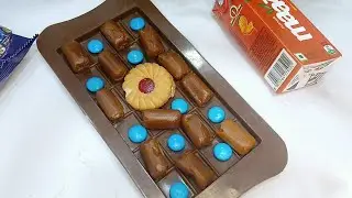 Satisfying Video Asmr Unboxing GIANT Sweets Chocolate and Rainbow Lollipops with Cutting Candy Asmr