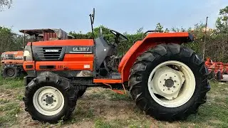 Máy cày bãi Kubota Gl337.Tua nhanh(tốc 30),hai cầu trợ lái,nổ rin 1.647 33hp mời các bác tham khảo