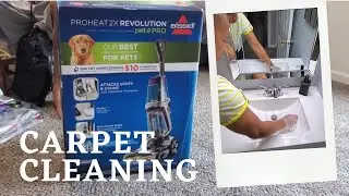 BISSEL PROHEAT 2X REVOLUTION REVIEW | *ULTIMATE* DEEP CLEAN | CARPET CLEANING 2021