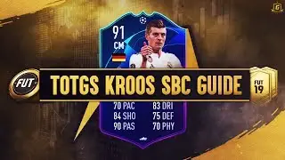 Руководство по SBC TOTGS Тони Крооса FIFA 19 завершено &mdash; 91 оцененный набор стоимостью 70 тысяч