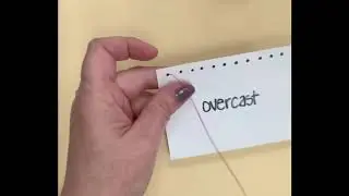 Basic Overcast Stitch