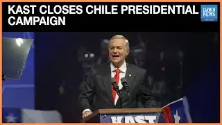 Kast Closes Chile Campaign, Says &lsquo;Third Time&rsquo;s The Charm&rsquo; | Dawn News English