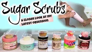 DEMOS of 6 SUGAR SCRUBS Soap & Glory, Kashmere, Witch Baby, Candy Panda, Twisted Allure, Body Bonbon
