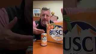Busch Peach Summer Beer