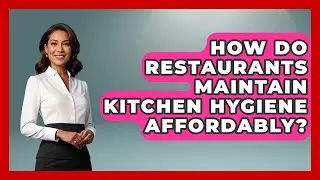 How Do Restaurants Maintain Kitchen Hygiene Affordably? - Food Business Playbook