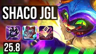 SHACO vs KINDRED (JGL) | EUW Master | 25.8