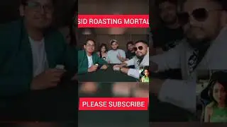 Sid Roasting Mortal @KaashPlays Reaction #shorts #mortal #kaash #sid