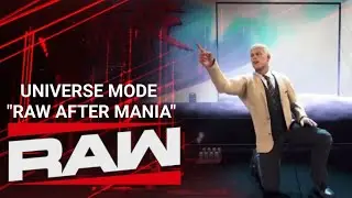 WWE 2K25 Universe Mode - RAW Full Show Highlights
