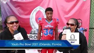TwinSportsTV: Interview with LaDaron Clardy #34 (Middle School Youth Pro Bowl 2021)