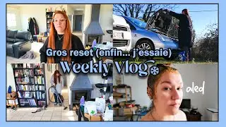 J&rsquo;essaie de glow up 😅, gros m&eacute;nage, reprise du boulot, derniers achats & le&ccedil;ons de vie❄️ WEEKLY VLOG