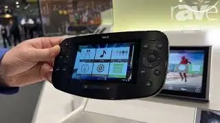ISE 2023: URC Showcases TDC 5100 Handheld Tabletop Controller, Now With Hard Buttons
