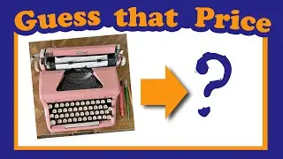 Price is Right: Typewriter Edition