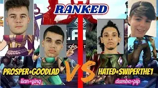 Prosper+iGoodlad VS Swiper+Hated (COMPETITIVE QUE PALADINS)