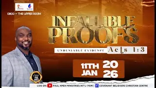 UNDENIABLE EVIDENCE || SUNDAY  (FIRST SERVICE) WITH APOSTLE PAUL AMEH (11TH JANUARY 2026)