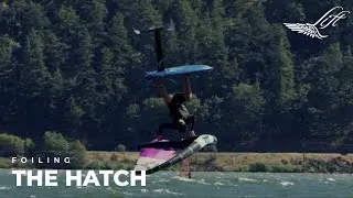 Matt and Mala'e Foiling 'The Hatch'
