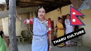 Foreigners experiencing Tharu Culture in Nepal | Madina Ash as a THARUNI